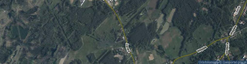 Zdjęcie satelitarne Żarska ul.